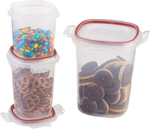 Load image into Gallery viewer, Rubbermaid Lock-Its Plastic Food Canister with Easy Find Lids - 5.25 Cups (1.25 liters)
