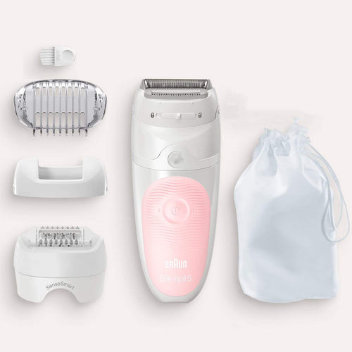 Braun Silk-√âpil Wet & Dry Epilator with 3 Extras including Shaver Head