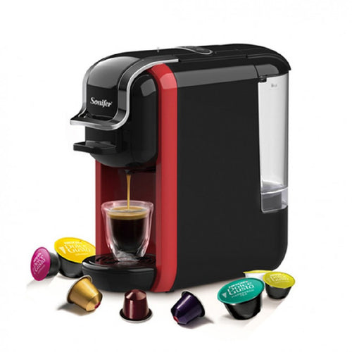 Sonifer 3-in-1 Capsule Coffee Maker - 600ml, Nespresso® and Dolce Gusto®