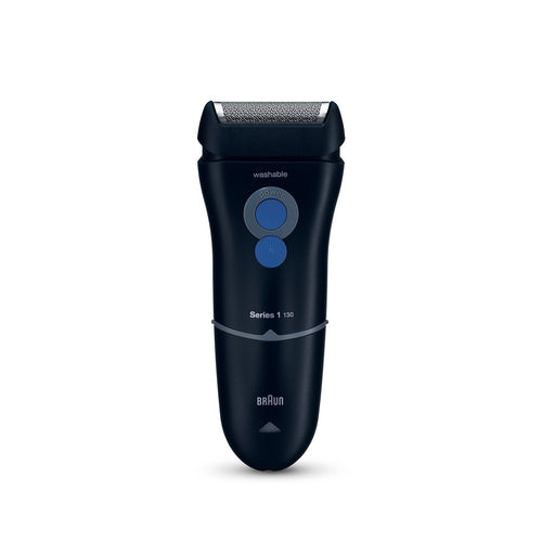 Braun Series 1 Shaver 130 S with Protection Cap, Dark Blue