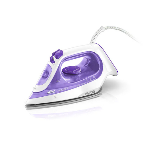 Braun TexStyle 3 Steam Iron - 2350W, Violet