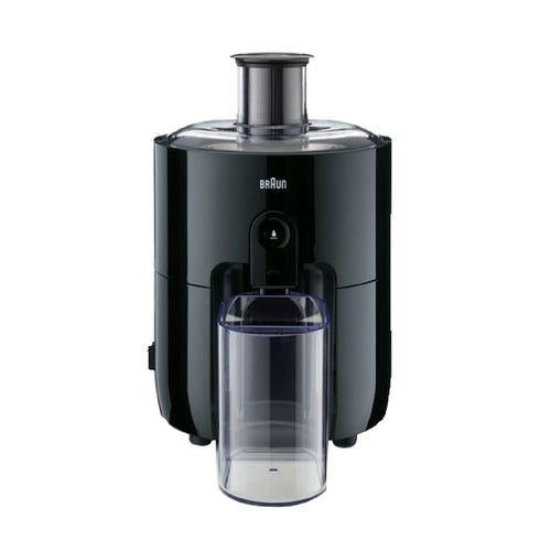 Braun Purease Spin Juicer with 1.25L Pulp Container - 500W, Black