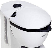 Load image into Gallery viewer, Braun Cafe House Pure Aroma 10-Cup Drip Coffee Maker - 1000W, White
