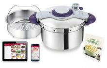 Load image into Gallery viewer, Tefal Clipso Minut Perfect Pressure Cooker, 6L, 7.5L or 9L
