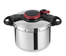 Load image into Gallery viewer, Tefal Clipso Minut Pressure Cooker Set 4 Pcs (Easy 7.5L + Duo 5L + Glass Cover)
