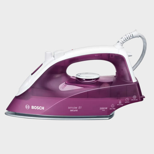 Bosch Sensixx B1 Secure Steam Iron with Self-Clean & Anti-Calc System,  2200W