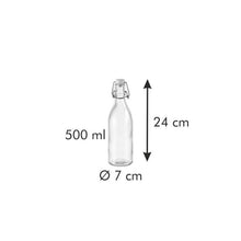 Load image into Gallery viewer, Tescoma Della Casa Glass Flip-Top Bottle - 1000ml or 500ml
