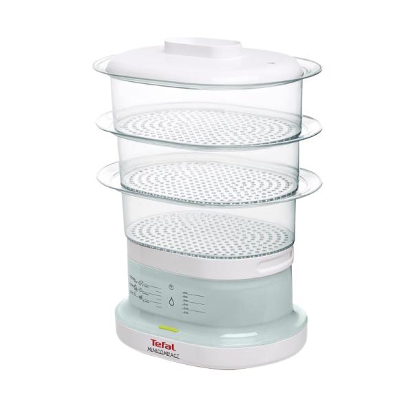 Tefal Mini Compact Steamer with 3 Bowls up to 6.5L