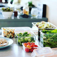 Load image into Gallery viewer, Wellslock Tritan 100% Airtight &amp; Leak Proof Plastic Food Container - 1100ml
