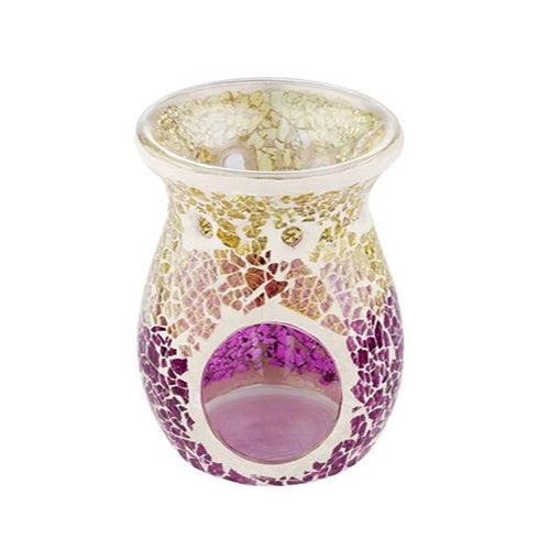 Yankee Candle Smashed Mosaic  Melt Warmer - Purple & Gold