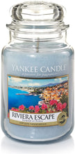 Load image into Gallery viewer, Yankee Candle Glass Jar Candle - Riviera Escape
