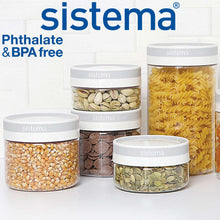 Load image into Gallery viewer, Sistema Tritan Ultra Round Food Canister, 550ml
